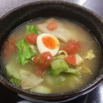 三好野 - 春野菜の塩ラーメン