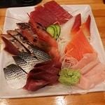 刺身盛り合わせ小（1800円）