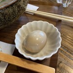 庄八 - 煮たまごアップ