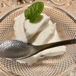 日本料理FUJI - 酒粕のババロア