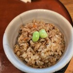 江戸堀 木田 讃岐うどん - 10品目のかやくご飯