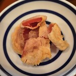 江戸堀 木田 讃岐うどん - ガリ天