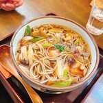 やま桜 - 鳥舞茸そば