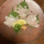 いちけん - 穴子刺身　1,500円