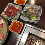 順光苑 - 特選センマイ、レバー