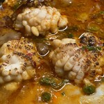 和韓料理 プルコギ専門店 じゅろく - 香ばしい白子たっぷりでスープもメチャクチャ旨い◎