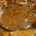 和韓料理 プルコギ専門店 じゅろく - 自家製タテギの濃厚なコク深いスープ　美味しい◎