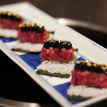 YORONIKU TOKYO AZABUDAIHILLS - ユッケ巻き