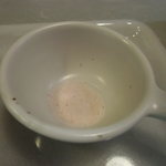 慈げん -  別皿についてきたピンク岩塩