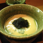 Washoku Onodera - ちーずと生のりの茶碗蒸し