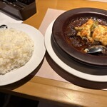 木こり家 - グリルハンバーグ
ライス(大)