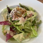 ピッツェリア イルチェッポ - ランチセットの生ハムのサラダ