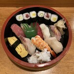 鮨・大山 - にぎり寿司 1.5人前（1,600円）