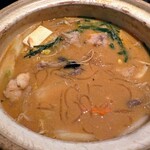 Isobee - 鮟鱇肝味噌鍋@¥1999x2(税抜)