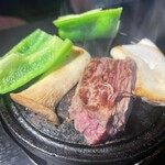 焼肉 肉十八 - ハラミ焼肉定食