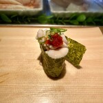 まぐろ人 - 白子軍艦