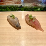 まぐろ人 - いわし　あじ