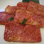 桔梗苑 - 黒毛和牛上カルビ　タレ