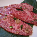 桔梗苑 - 黒毛和牛上イチボ　塩