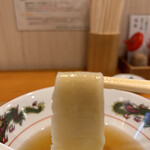 手打ちうどん 上を向いて - 端っこうまい