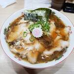 自家製麺 麺や 六等星 - 蟹の醤油ソバ1,200円