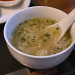 中国菜 膳楽房 - 【本日の日替わりランチ@税込1,100円】スープ