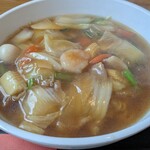飛上 - 料理写真:五目あんかけタンメン