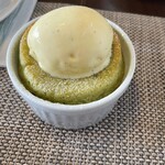 KITCHEN ぬまた - 【参考】抹茶のスフレチーズケーキ
