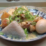 家庭料理 小川 - おでん盛り合わせ