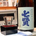 家庭料理 小川 - 七賢 風凛美山 純米酒