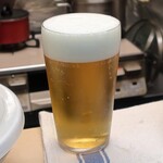 家庭料理 小川 - スーパードライ生ビール