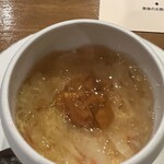 渡辺料理店 - ウニ　ズワイガニ　カブのババロワ