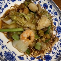 老四川 飄香小院 - 五目入りあんかけ焼きそば⟡.·*.