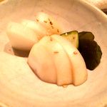 鳥しき -  （14年4月）お漬物