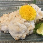 炭焼うな富士 - 鱈の白子焼き