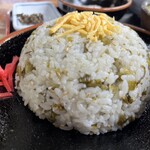 山賊旅路 - 阿蘇名物「高菜めし」