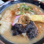 山賊旅路 - 具沢山の「だご汁」がセンター