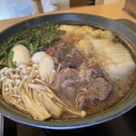 なか里 - 味付けは甘め　すき焼きとしてはオーソドックスな味