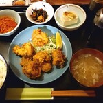 ストロベリームーン - 若鶏唐揚げ定食(￥750)