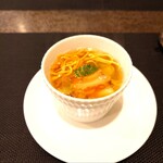 小菜一碟 - ・干し肉ワーワー菜とカブの蒸しスープ 