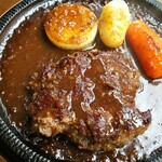 ゴッドバーグ - ハンバーグ（200g）焼き方は