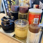 大鷹ラーメン - 調味料