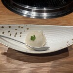 北新地 肉料理 名門 - 柚子のシャーベット