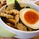 大鷹ラーメン - 娘ちゃん用に取り分けたラーメン