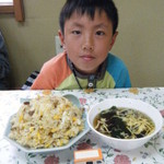 忠豊 - チャーハン普通盛り