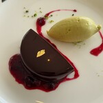 オテル・ド・ヨシノ - ミロワールショコラのムース