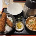 わだ泉 - 醤油カツ丼