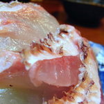 居酒屋 ゆうちゃん - 鯛皮アップ