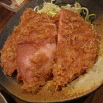 ひれかつ サフラン -  ハムカツ＠350円