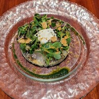 LE BISTRO - 鮮魚のカルパッチョ (クスクスのサラダ ヴィネグレットソース)